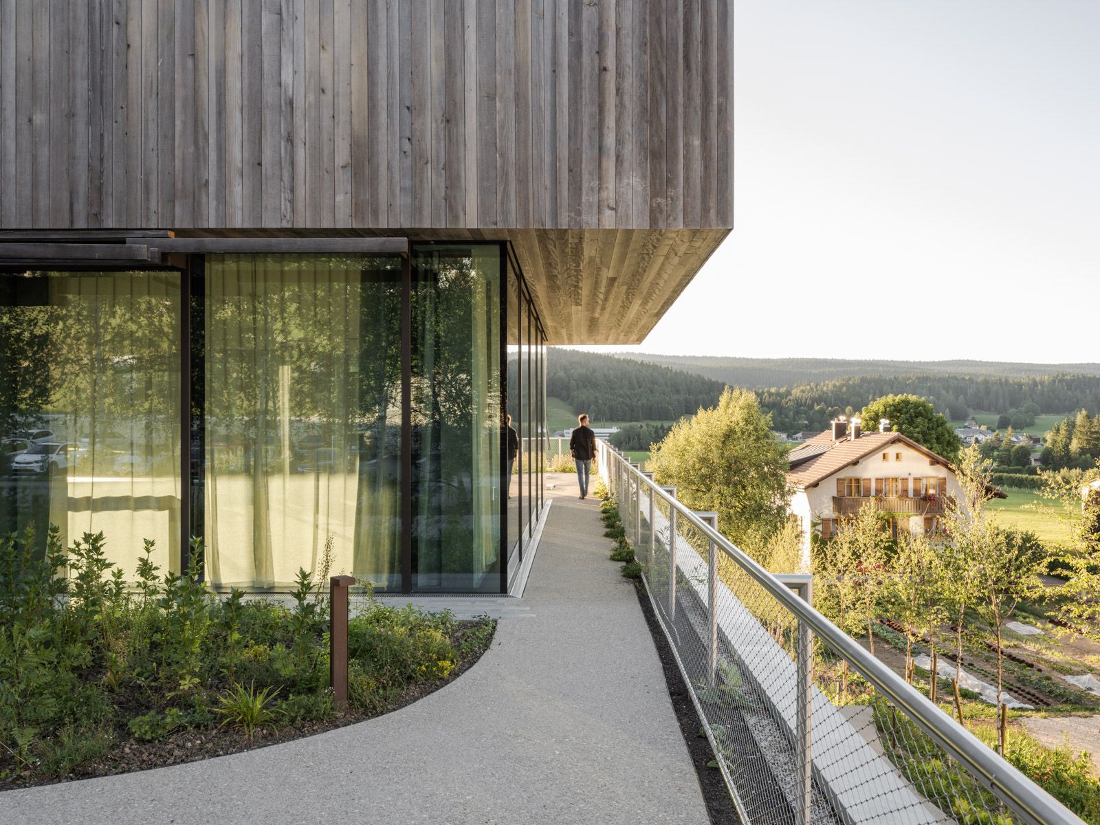 H tel des Horlogers Eine architektonische Hommage an die Natur