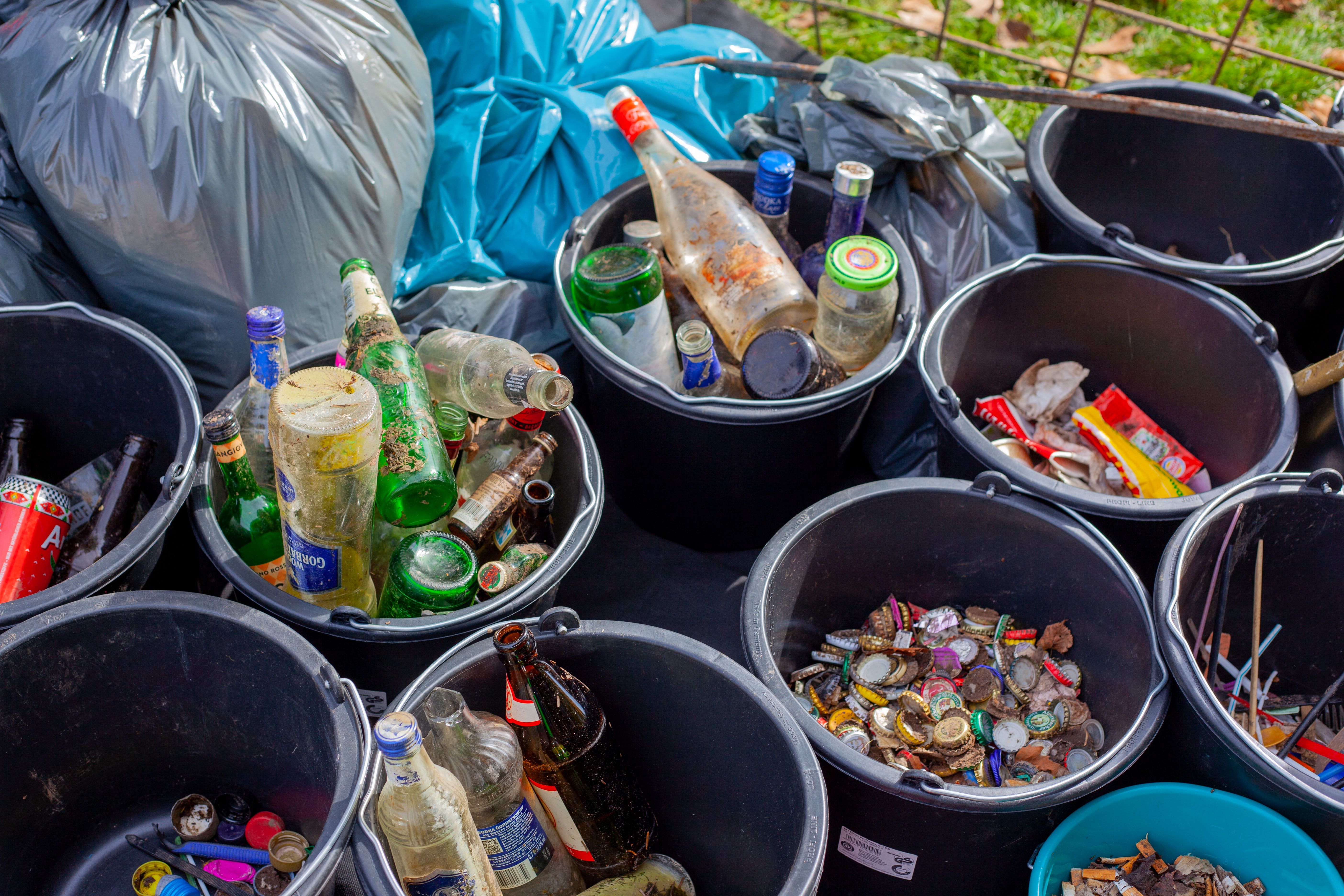 The residents separate their rubbish into 45 categories.