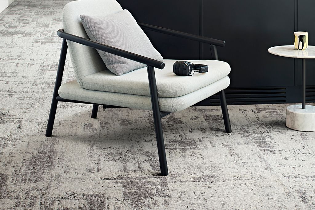 Archival carpet tile from Interface