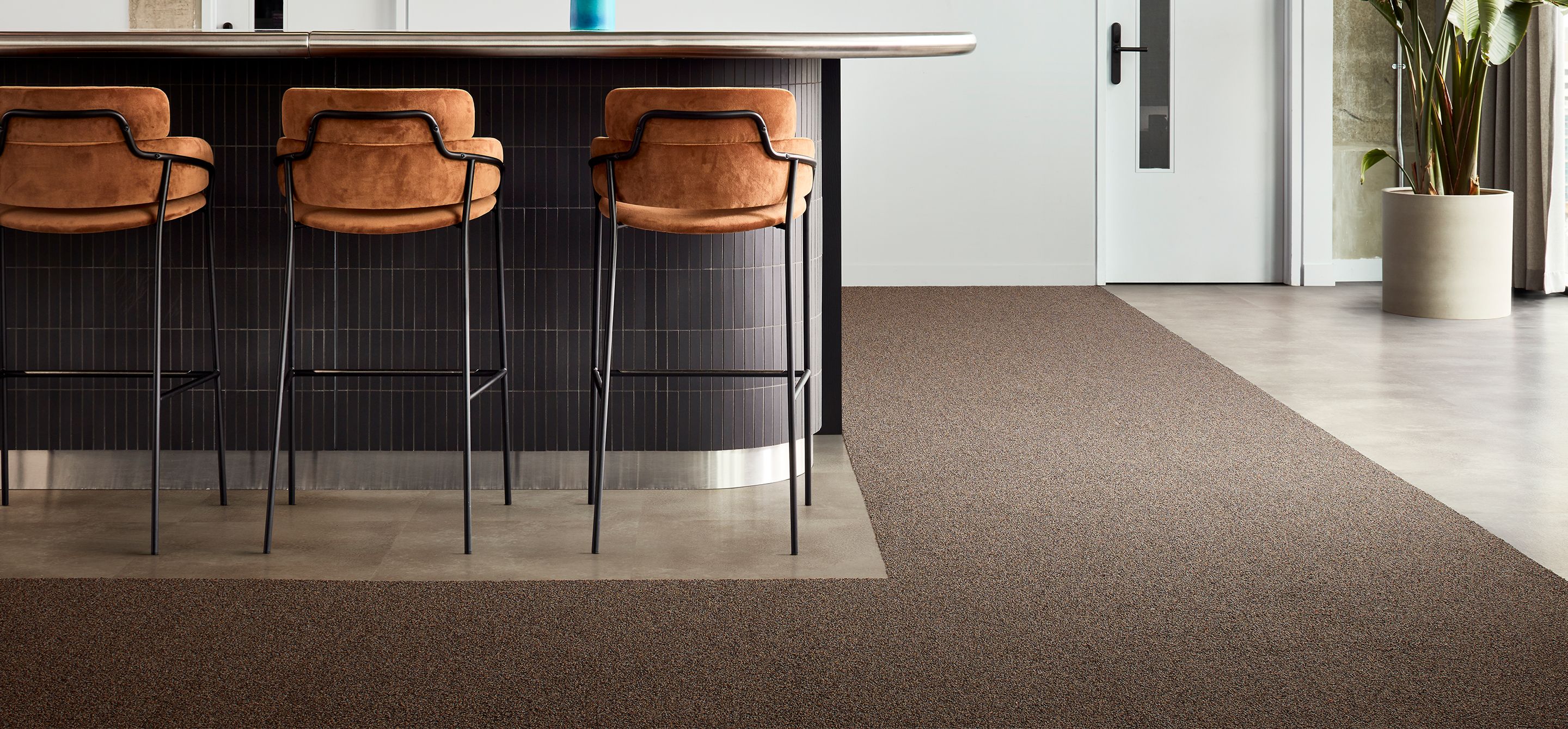 Commercial Carpet Tile Resilient Flooring Interface