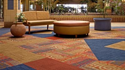 <b>Product</b> Pictorials II Pattern Library   <b>Pattern</b>   <b>Color</b> Custom   <b>Product</b> Syncopation   <b>Colors</b> Mojave, Coral, 6484 Ocean   <b>Installed</b> Pattern by Tile   <b>Photo</b> Bruce Quist